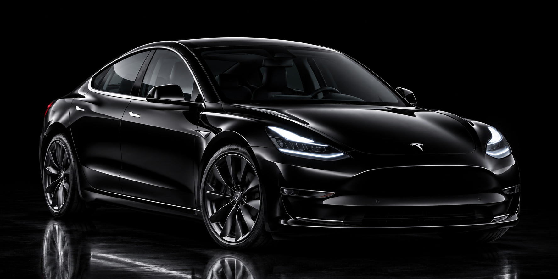 Eco Sedan - Tesla Model 3, Model Y or equivalent